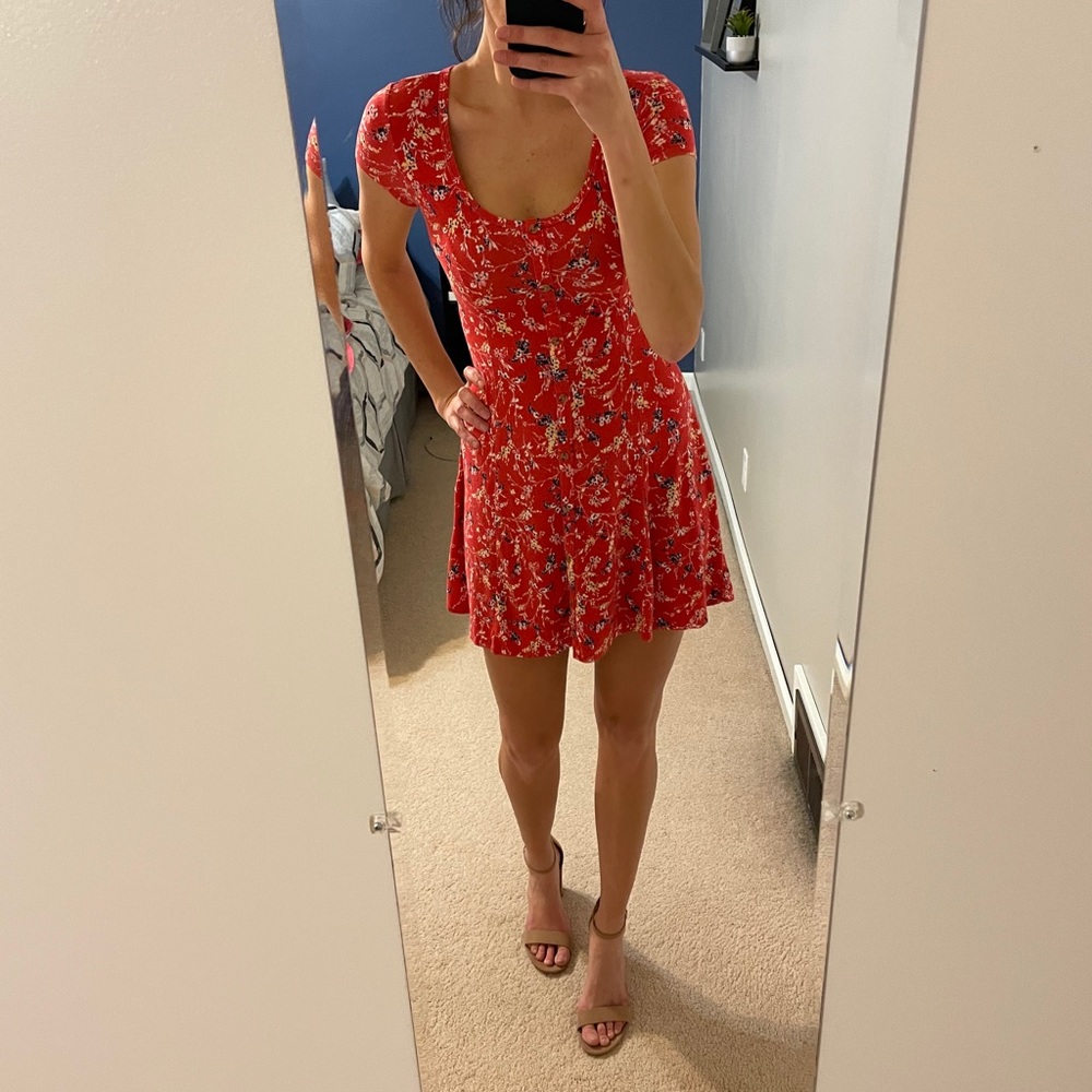Floral summer dress